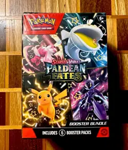 Pokemon TCG New/Sealed Paldean Fates Booster Bundle - Image 1