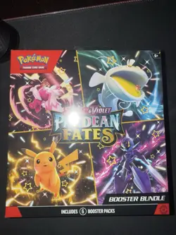 Pokemon TCG New/Sealed Paldean Fates Booster Bundle - Image 1