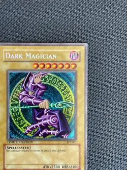 2002 Dark Magician BPT-001 Secret Rare Collectors Tin Yugioh MP - Image 4