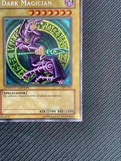 2002 Dark Magician BPT-001 Secret Rare Collectors Tin Yugioh MP - Image 5