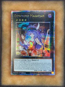 Yugioh Downerd Magician RA01-EN035 Quarter Century Rare 1st Ed NM - Image 1