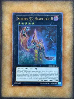 Yugioh Number 53: Heart-eartH CBLZ-EN046 Ultimate Rare LP - Image 1
