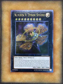 Yugioh Number 9: Dyson Sphere ABYR-EN044 Ultimate Rare NM - Image 1