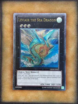 Yugioh Leviair the Sea Dragon GENF-EN043 Ultimate Rare EURO ENGLISH! NM - Image 1