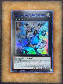 Yugioh Starliege Photon Blast Dragon LDS2-EN054 Ultra Rare 1st Ed BLUE NM - Image 1