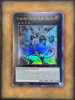 Yugioh Starliege Photon Blast Dragon LDS2-EN054 Ultra Rare 1st Ed GOLD NM - Image 1