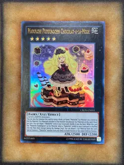 Yugioh Madolche Puddingcess Chocolat-a-la-Mode CROS-EN051 Ultra Rare NM - Image 1
