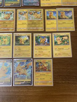 Lot of 35 Pikachu Pokemon Cards Holo Ultra Rare Full Art. NM Mint. - Image 4