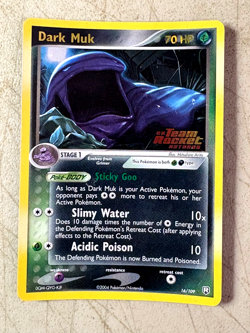 Dark Muk - 16/109 - Pokemon Ex Team Rocket Returns Reverse Holo LP/MP Card - Image 1