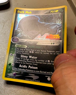 Dark Muk - 16/109 - Pokemon Ex Team Rocket Returns Reverse Holo LP/MP Card - Image 3