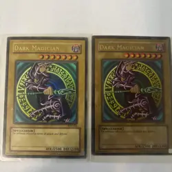Yu-Gi-Oh! TCG Dark Magician Yugi SDY-006 Unlimited Ultra Rare TWO CARDS - Image 1