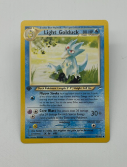 Light Golduck 1st Edition Neo Destiny Set Uncommon # 47/105 Pokemon Card - Image 1