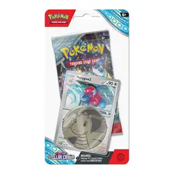 Pokemon Cards - S&V: Stellar Crown - PORYGON2 BLISTER PACK (1 Booster, 1 Coin+) 820650853319 - Image 1