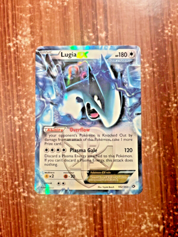 Lugia EX Pokemon Card Team Plasma 102/113 Ultra Rare Legendary Treasures Holo - Image 1