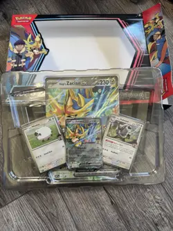 Pokemon TCG Hop's Zacian ex Journey Together OPENED BOX PROMO CARDS ONLY!! - Image 1