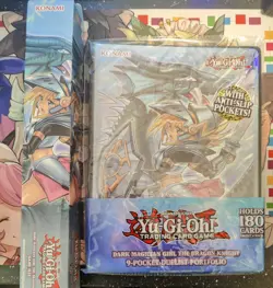Yu-Gi-Oh! Dark Magician Girl the Dragon Knight Playmat & Card Binder New Sealed! - Image 1