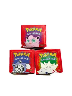 Vintage pokemon gold trading cards from the 90s w certificates of authenticity - Image 1
