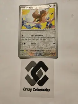 Pokemon Cards Pidgey 016/165 Reverse Holo 151 Nr Mint Card - Image 1