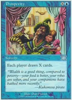 1x Prosperity Heavy Play MTG Magic - Kid Icarus - - Image 1
