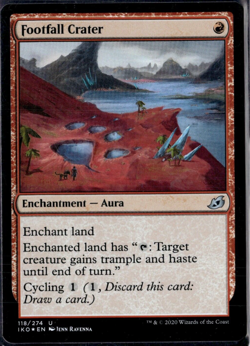 Footfall Crater Foil NM-Mint MTG Magic The Gathering - Image 1