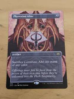Phyrexian Altar - BORDERLESS - NM - Double Masters 2022 2X2 - MTG Artifact Rare - Image 1