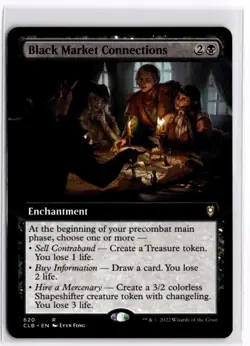 Black Market Connections | [CLB] | 620 | LP x1 MTG Magic: the Gathering - Image 1