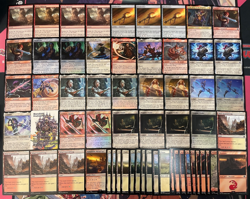 MTG - BOROS EQUIPMENT AGGRO DECK - GIANT OF BABIL, BARRET WALLACE, ZACK FAIR ~ - Image 1