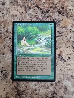 Sylvan Paradise - Legends - NM - MTG Magic the Gathering - Image 1