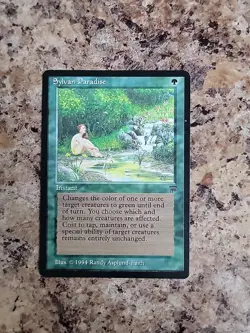 Sylvan Paradise - Legends - NM - MTG Magic the Gathering - Image 2