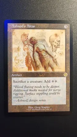 Ashnod's Altar (Schematic) The Brothers' War: Retro Frame Artifacts Regular - Image 1