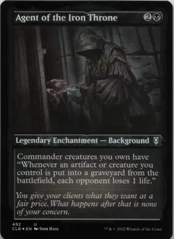 Agent of the Iron Throne (Foil Etched) - FOIL - U Commander Legends: Battle for - Image 1