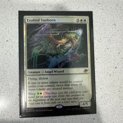 x1 MTG EOE Exalted Sunborn Foil 0015 Pack Fresh - Image 1