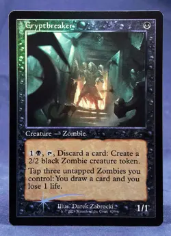 Cryptbreaker -FOIL- MTG -Retro Frame - Secret Lair Drop - Excellent NM - Image 1