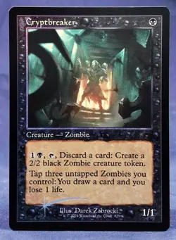 Cryptbreaker -FOIL- MTG -Retro Frame - Secret Lair Drop - Excellent NM - Image 3