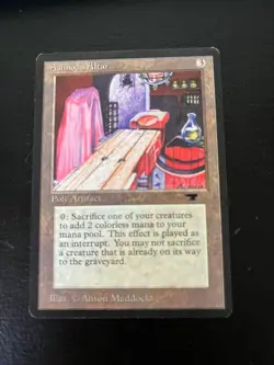 MTG ASHNOD 'S ALTAR EXC ANTIQUITIES AQ VINTAGE - Image 1