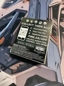 NEW Sealed Pinfinity Mtg Final Fantasy Racing Chocobo - Pin AR-Enhanced Promo - Image 2