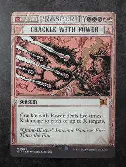 Crackle with Power Outlaws of Thunder Junction: Breaking News Regular - Image 1