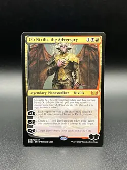 MTG ~ Ob Nixilis, the Adversary ~ #206 Streets of New Capenna Regular Mythic NM - Image 1