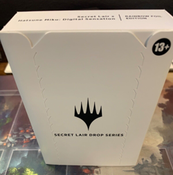 MTG Secret Lair: JAPANESE Hatsune Miku Digital Sensation RAINBOW FOIL - Sealed - Image 3
