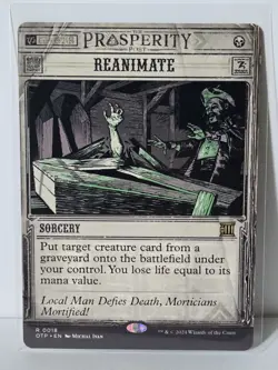 Reanimate [Outlaws of Thunder Junction] (OTJ) [Magic] 018 - Image 1