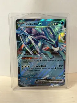 Suicune EX 010/034 Trading Card Game Classic Holo Near Mint Condition - Image 1