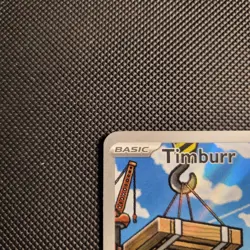 Timburr - 125/086 - Illustration Rare - SV: Black Bolt Pokemon TCG [Nm-m] - Image 4