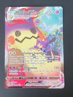 CARTE POKEMON MIMIQUI VMAX TG17/TG30 FR ULTRA RARE EB STARS ETINCELANTES - NM/M - Image 1