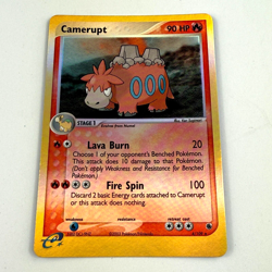 Pokemon TCG Camerupt EX Ruby & Sapphire 4/109 Reverse Holo Rare MP VG Free Ship! - Image 1