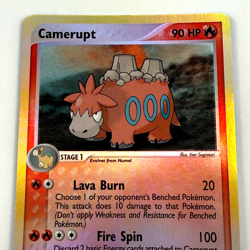 Pokemon TCG Camerupt EX Ruby & Sapphire 4/109 Reverse Holo Rare MP VG Free Ship! - Image 3