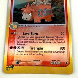 Pokemon TCG Camerupt EX Ruby & Sapphire 4/109 Reverse Holo Rare MP VG Free Ship! - Image 4