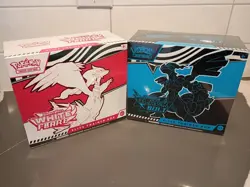 Pokemon TCG Black Bolt White Flare ELITE TRAINER BOX ETB - Sealed Lot of 2 - Image 1