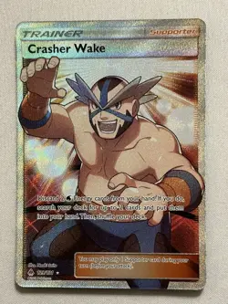 Pokemon TCG Crasher Wake Forbidden Light 129/131 Holo Full Art - Image 4