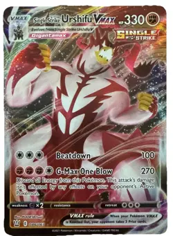 Single Strike Urshifu VMAX - SWSH05: Battle Styles (SWSH05) - Pokemon TCG - Image 1
