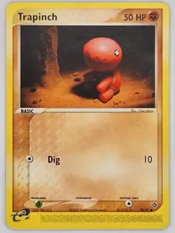 Trapinch 78/97 Pokemon - EX Dragon MP - Image 1